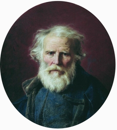 Portrait of the Artist's Father by Fyodor Bronnikov