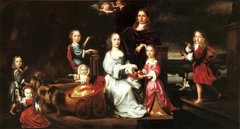 Portrait of the Sykes Family in a Landscape by Nicolaes Maes