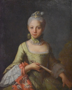 Portrait of young girl by Giuseppe Bonito
