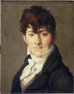 Portrait présumé d’Auguste François, peintre et officier de marine by Jean-Auguste-Dominique Ingres