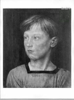 Porträt des Knaben Otto Edtbauer by Friedrich Stahl