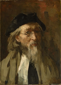 portret oude man by Eduard Frankfort