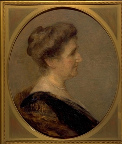 Portret van Adrienne Rosa Wertheim-Enthoven by Jan Veth