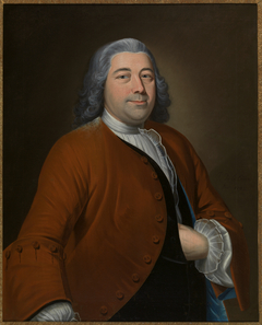 Portret van Cornelis Swanenburg (1699-1750), procureur en notaris te Gouda. by Pierre Frédéric de la Croix