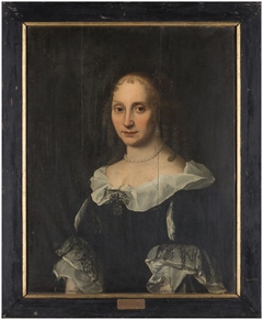 Portret van dame verwant aan het geslacht van Panhuys by anonymous painter
