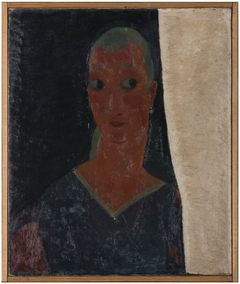 Portret van een jonge vrouw by Tjerk Bottema