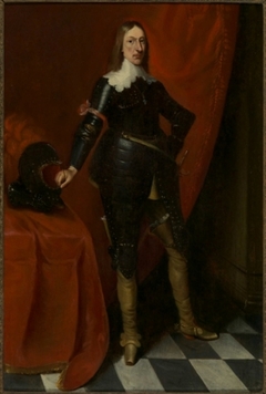 Portret van stadhouder Willem Frederik van Nassau-Dietz by Wybrand de Geest