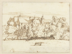 Priorij van Chapelle-lez-Herlaimont by Constantijn Huygens II
