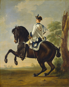 Private, Regiment of Horse 'Prinz Maximilian' by David Morier