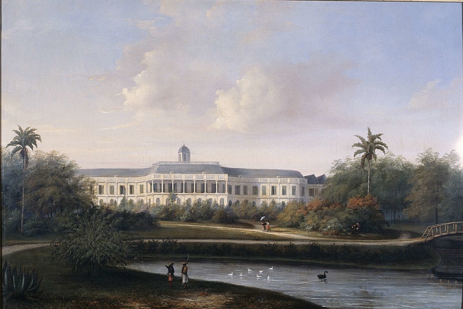 Rear View of Buitenzorg Palace before the Earthquake of 10 October 1834