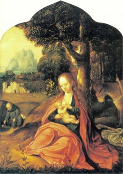 Rest on the Flight into Egypt by Anonymous
