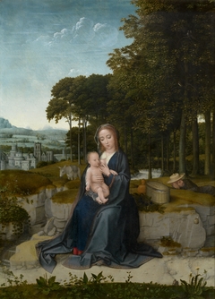 Rest on the Flight into Egypt by Gerard David