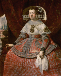 Retrato de la reina Mariana de Austria by Anonymous