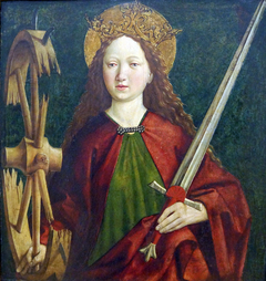 Saint Katharina by Michael Pacher
