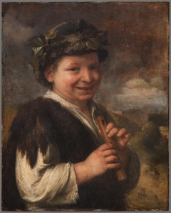 Shepherd Boy with a Recorder by Anonymous