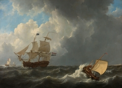 Ships on a Stormy Sea