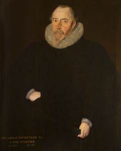 Sir Amyas Bampfylde, 1st Bt of Poltimore (1550 -1625) by Unknown Artist