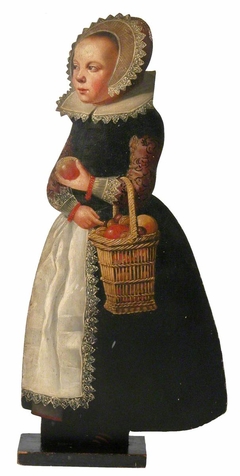 Standing Girl with a Basket of Apples (dummy board)