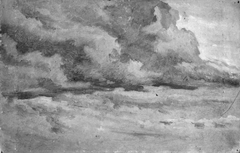 Studie af skyer by Christen Købke