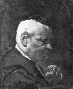 Studienkopf eines alten Mannes by Giovanni Battista Piazzetta