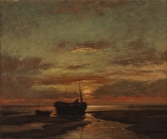 Sunset by Jules Dupré