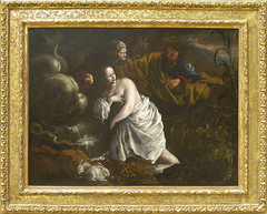 Susanna and the Elders by Domenico Guidobono