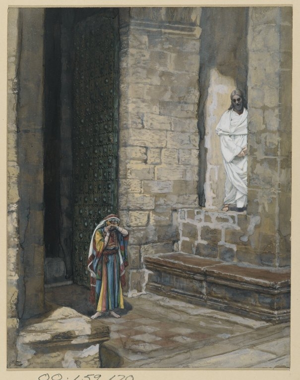 The Adulterous Woman Alone With Jesus James Tissot Artwork On USEUM