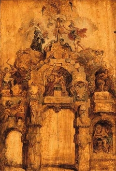 The Arch of Honor of the Mint (reverse) by Peter Paul Rubens