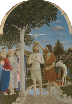 The Baptism of Christ by Piero della Francesca