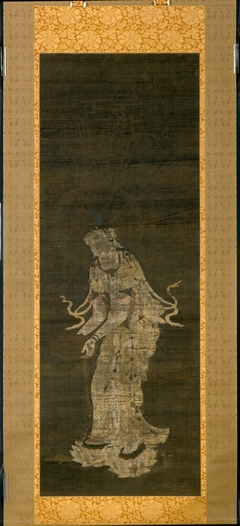 The Bodhisattva Kannon, from the triptych Approach of the Amida Trinity