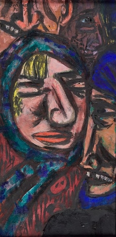 The Bowery by Max Beckmann