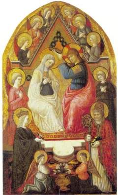 The Coronation of the Virgin by Anonymous