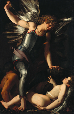 The Divine Eros Defeats the Earthly Eros by Giovanni Baglione