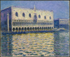 The Doges Palace (Le Palais ducal) by Claude Monet