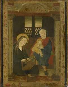 The Holy Family by German School