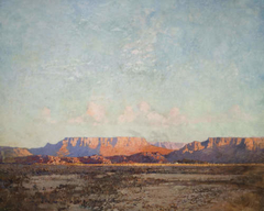 The Karroo, Cape Of Good Hope At Evening by Robert Gwelo Goodman