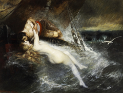 The Kiss of the Siren by Gustav Wertheimer