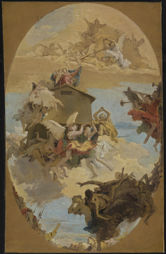 The Miracle of the Holy House of Loreto by Giovanni Battista Tiepolo