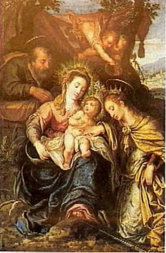 The Mystic Marriage of St. Catherine by Anonymous