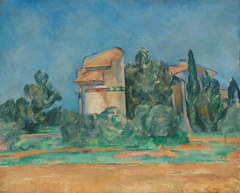The Pigeon Tower at Bellevue by Paul Cézanne