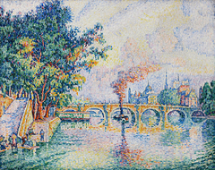 The Pont-Neuf, Paris by Paul Signac