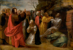 The Raising of Lazarus by Jan van de Venne