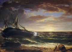 The Stranded Ship by Asher Brown Durand