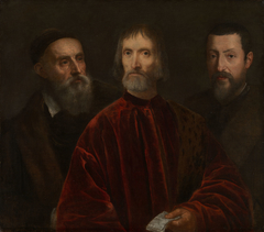 Titian and his Friends by Anonymous