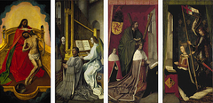 Trinity Altarpiece by Hugo van der Goes