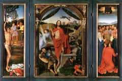 Triptych of the Resurrection by Hans Memling