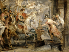 Triumphant Entry of Constantine into Rome by Peter Paul Rubens