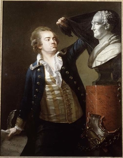 Trophisme-Gérard, comte de Lally-Tollendal, dévoilant le buste de son père by Jean Baptiste Claude Robin