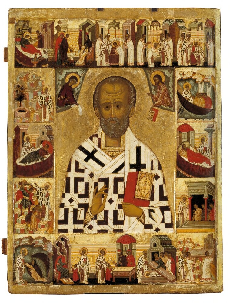 St. Nicholas with Scenes from His Life