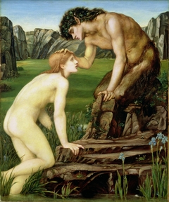 Pan and Psyche by Edward Burne-Jones